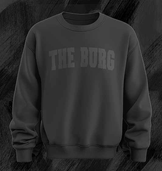 The Burg Blackout Crewneck Sweater (Pre-Order)